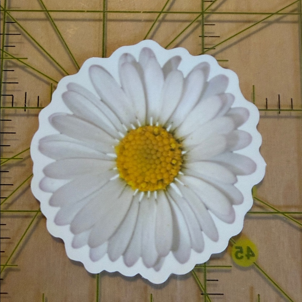 NEW Flower Daisy Aesthetic Waterproof Vinyl Sticker
